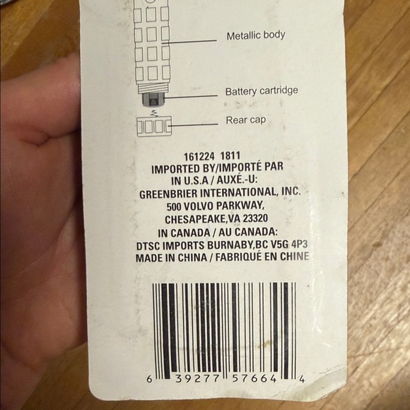 Silver LED Flashlight - Picture 10 of 11